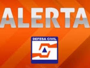 alerta da defesa civil