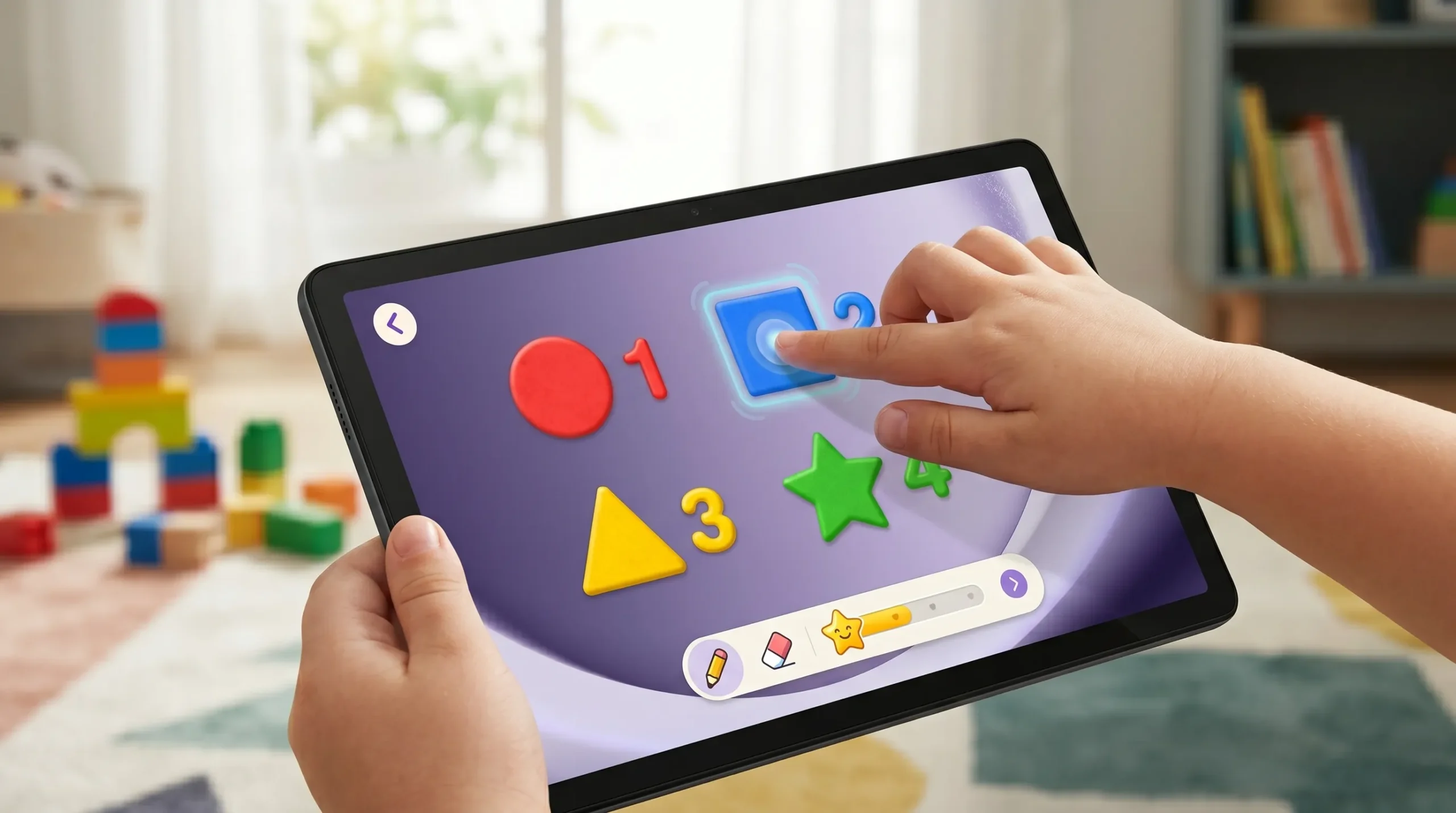 Estímulo ao aprendizado e habilidades infantis através de jogos educativos para crianças.